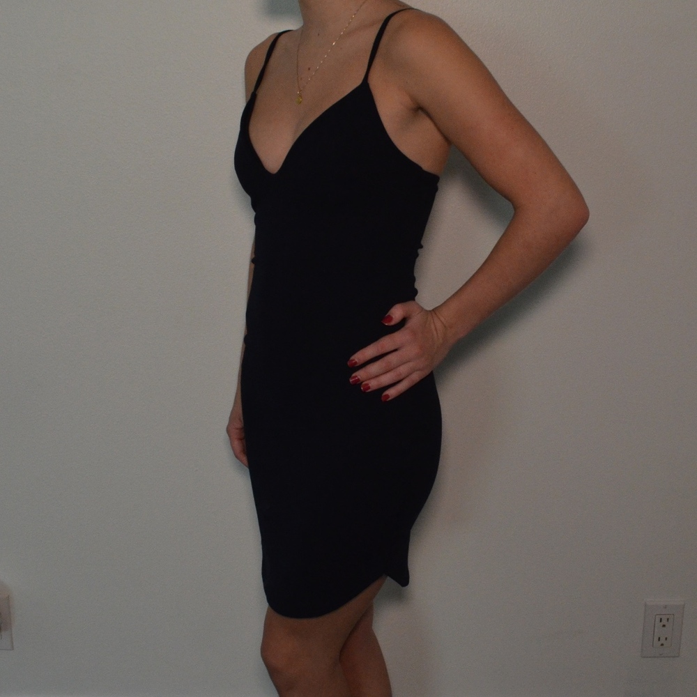 Missguided Navy dress